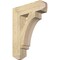 Ekena Millwork Imperial Craftsman Rough Sawn Bracket, Douglas Fir, 6"W x 24"D x 32"H BKT06X24X32IMP04RDF - alternate 1